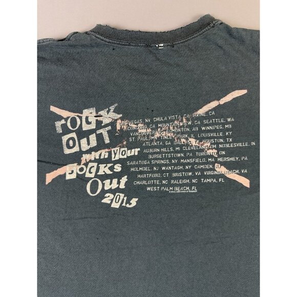 5 Seconds Of Summer Band Tee Pop Music Tour Concert Album Thrashed Black 2XL - Picture 9 of 14